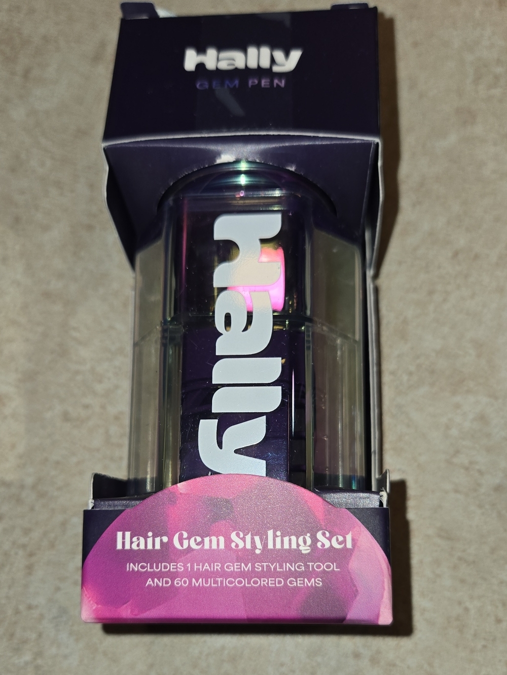 Hally Gem Pen Hair Gem Styling Set NWT
